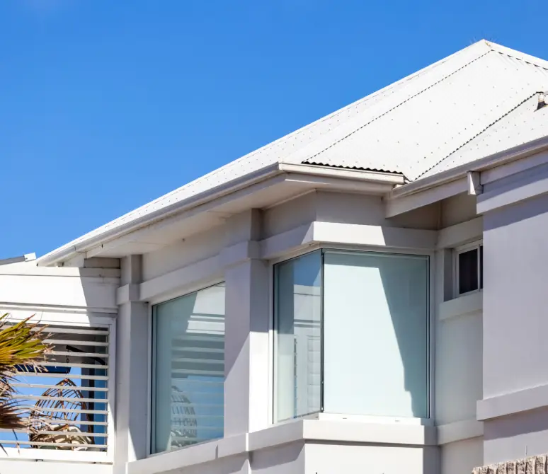 Minimalist architecture with sleek glass design